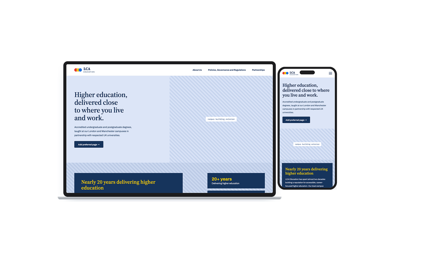 LCA Education compliance website